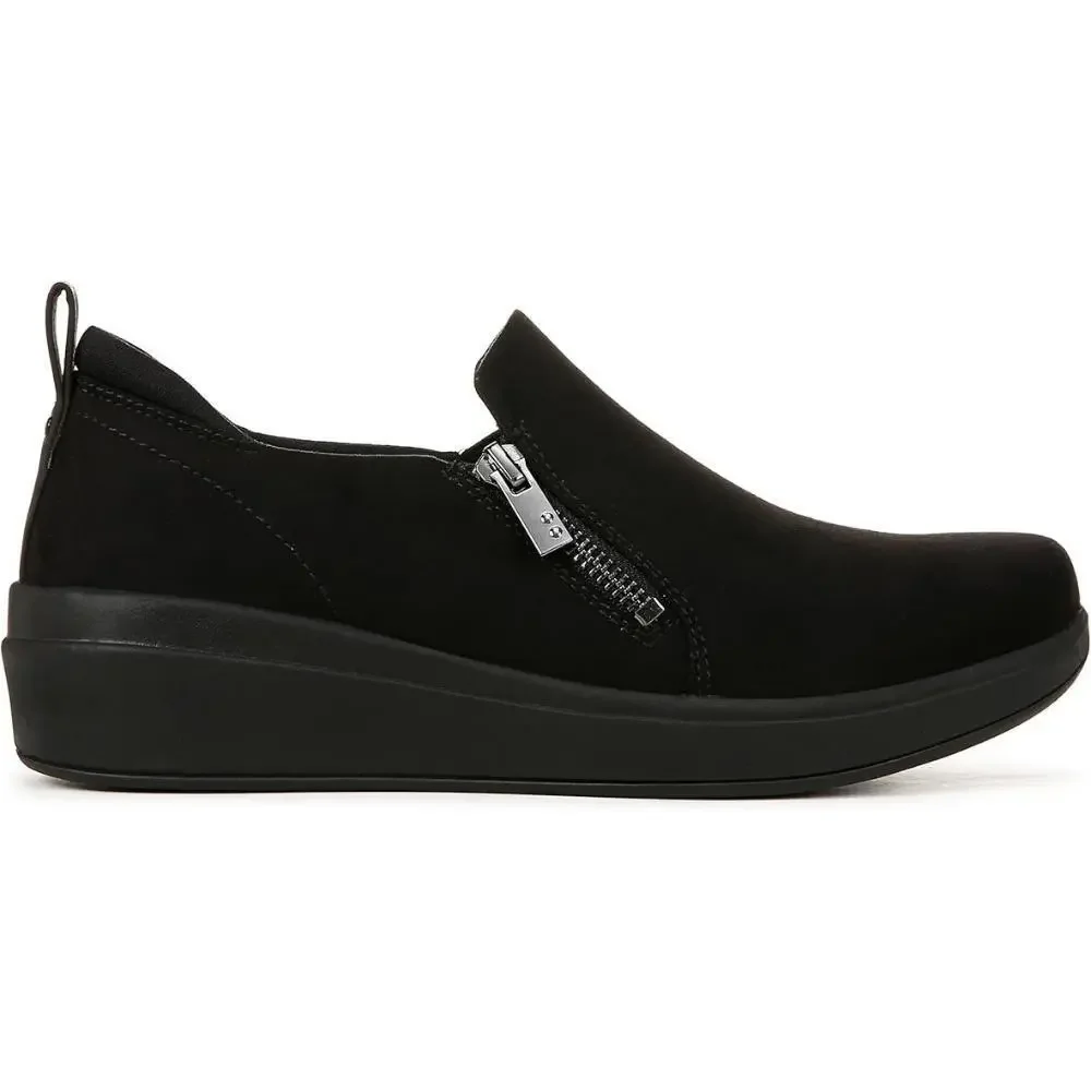 Ryka Luminous I8637F1002 Sneakers Women's 10 Black Slip On Walking Shoes GAL1068